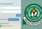 how to login to your jamb profile using the jamb efacility portal