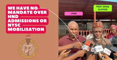 jamb-registrar-we-have-no-mandate-over-hnd-admissions-or-nysc-mobilisation