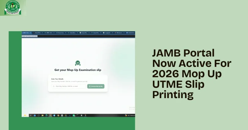 jamb-portal-now-active-for-2026-mop-up-utme-slip-printing