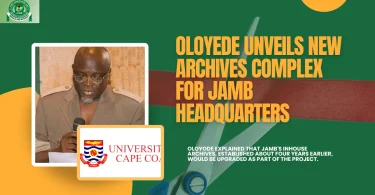 oloyede-unveils-new-archives-complex-for-jamb-headquarters