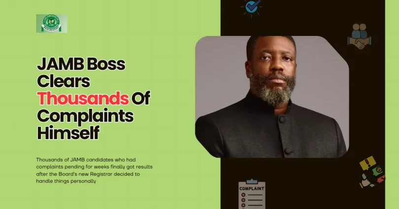 jamb-boss-clears-thousands-of-complaints-himself