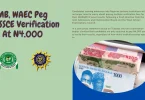 jamb-waec-peg-wassce-verification-fee-at-n4000