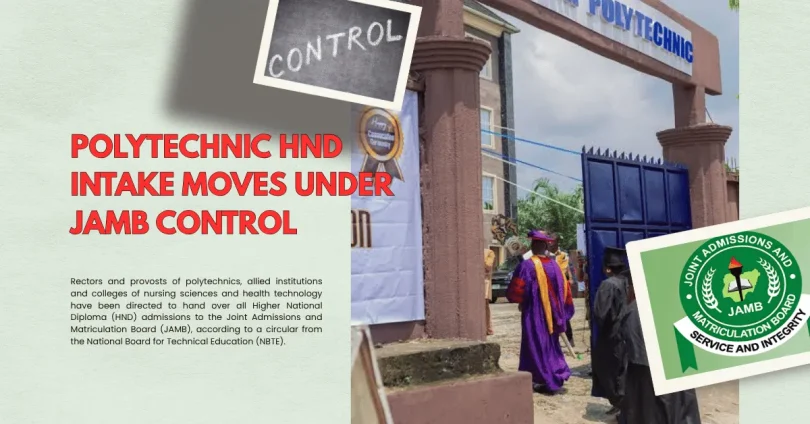 polytechnic-hnd-intake-moves-under-jamb-control